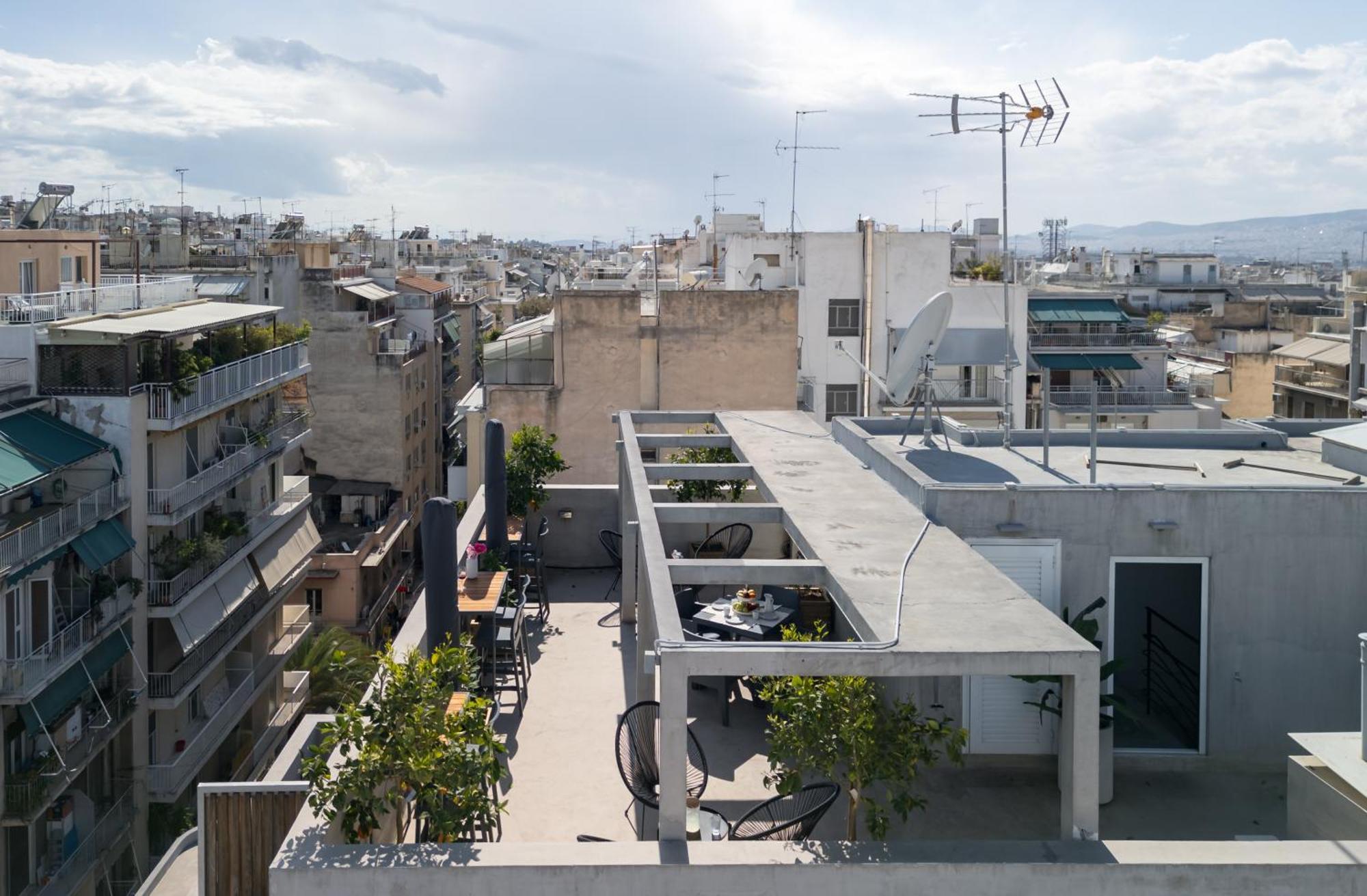 Ferienwohnung Trikoupi 95 Athen Exterior foto